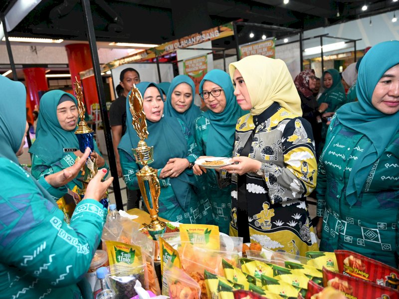 PKK Sulsel Pamerkan Produk Olahan Pisang, Peluang Bisnis yang Menjanjikan