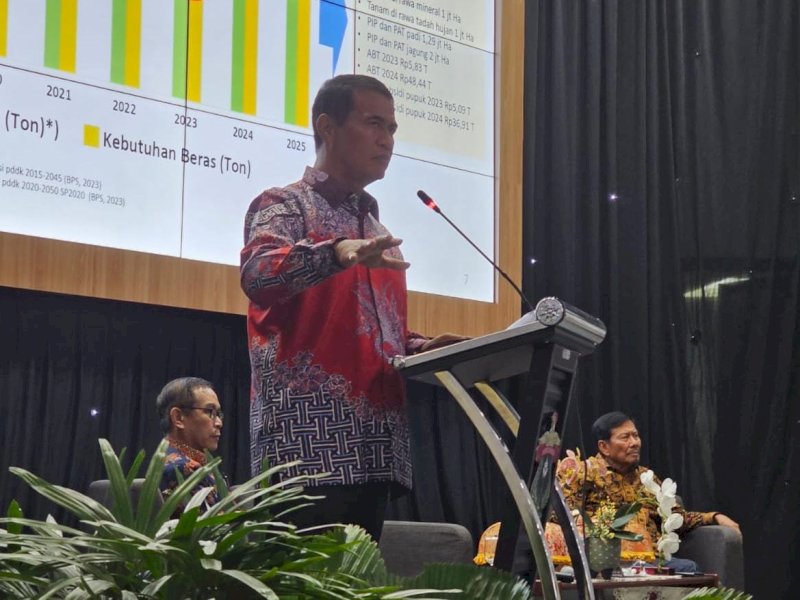 Mentan Amran Ajak Kader ICMI Garap Pertanian Untuk Wujudkan Swasembada