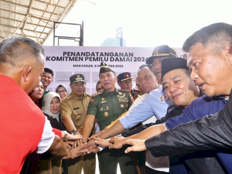 Apel Siaga Bawaslu Se-Sulsel, Pj Gubernur Bahtiar Ajak Semua Stakeholder Wujudkan Pemilu Damai
