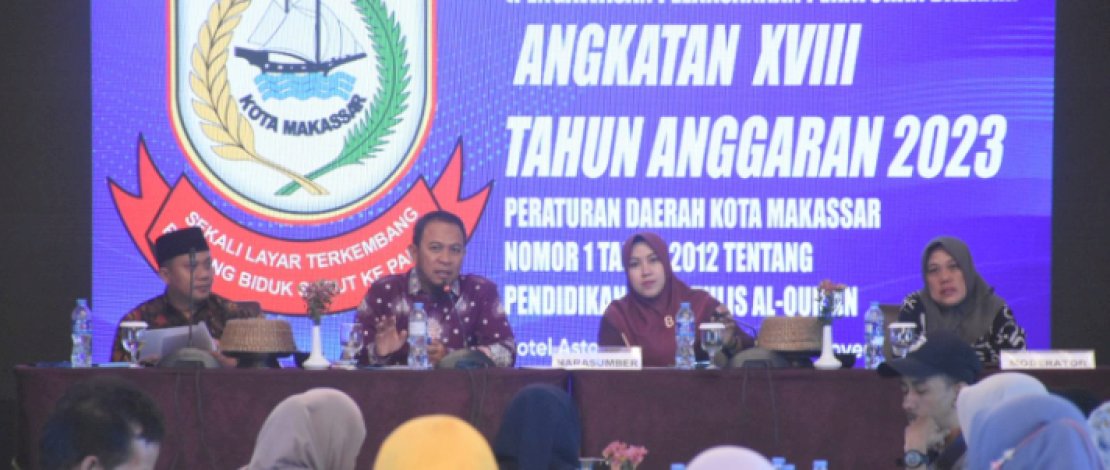 Fatma Wahyuddin Dukung Pemerintah Kota Sejahterakan Guru Mengaji