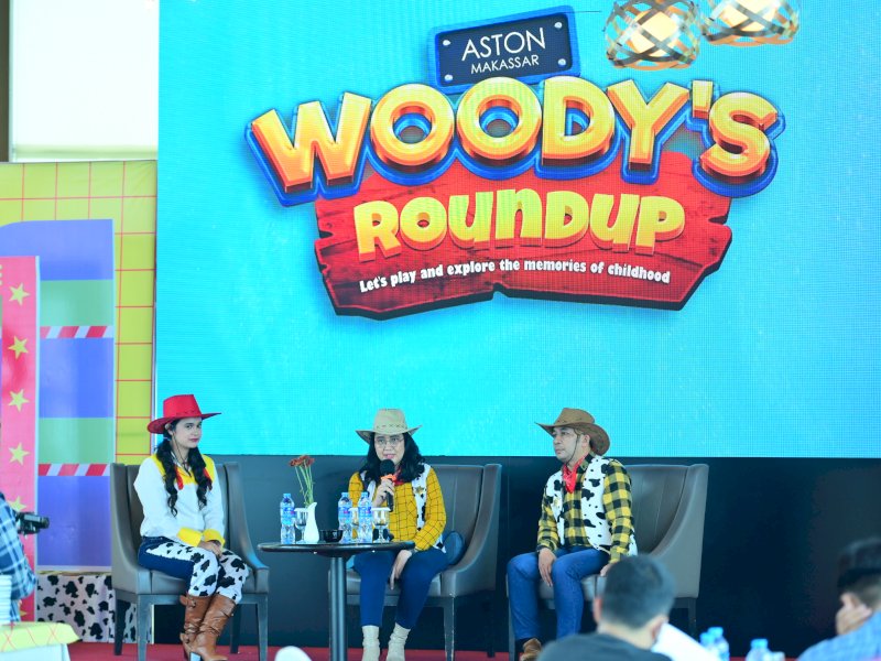 ASTON Makassar Angkat Tema "Woody's Roundup" untuk Perayaan Pergantian Tahun 