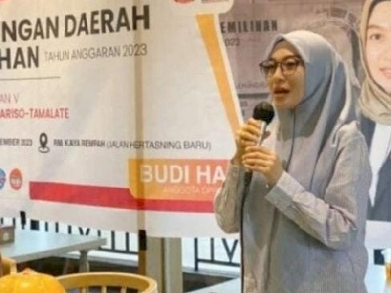 Anggota DPRD Kota Makassar Budi Hastuti Gelar Kundapil di Tiga Kecamatan