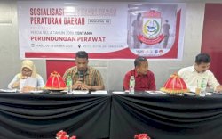 Sekretariat DPRD Makassar Sosialisasikan Perda Perlindungan Perawat