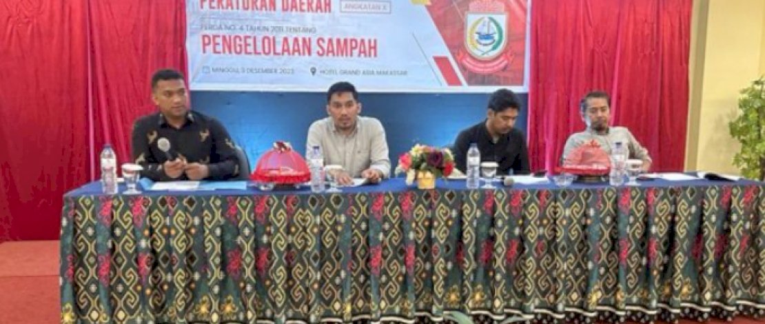 Sekretariat DPRD Makassar Sosialisasikan Perda Pengelolaan Sampah
