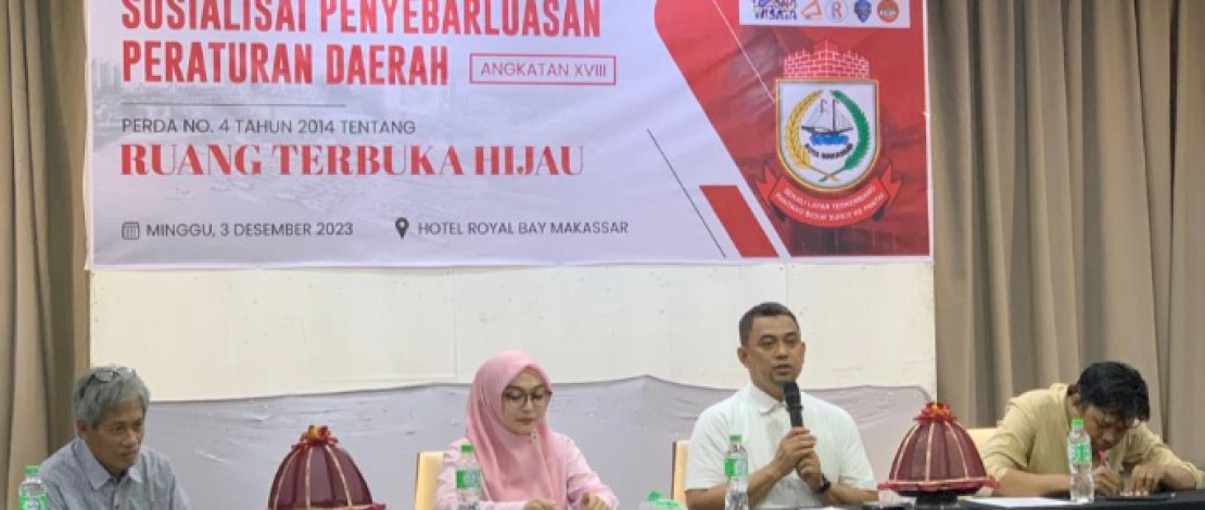 Budi Hastuti Ajak Warga Rawat Ruang Terbuka Hijau di Makassar