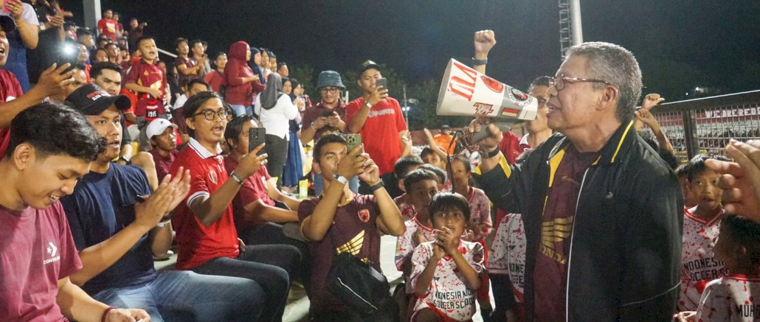 Stadion GBH Parepare Bersiap Penuhi ke Standar Internasional, TP Apresiasi Dukungan Suporter PSM Stadion GBH Parepare Bersiap Penuhi ke Standar Internasional, TP Apresiasi Dukungan Suporter PSM