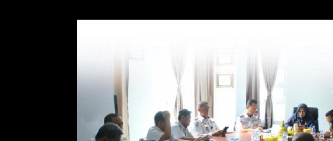 Kadishub Kota Makassar Pimpin Rapat Internal