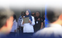 Kabid Sarana dan Prasarana Dishub Makassar Pimpin Upacara