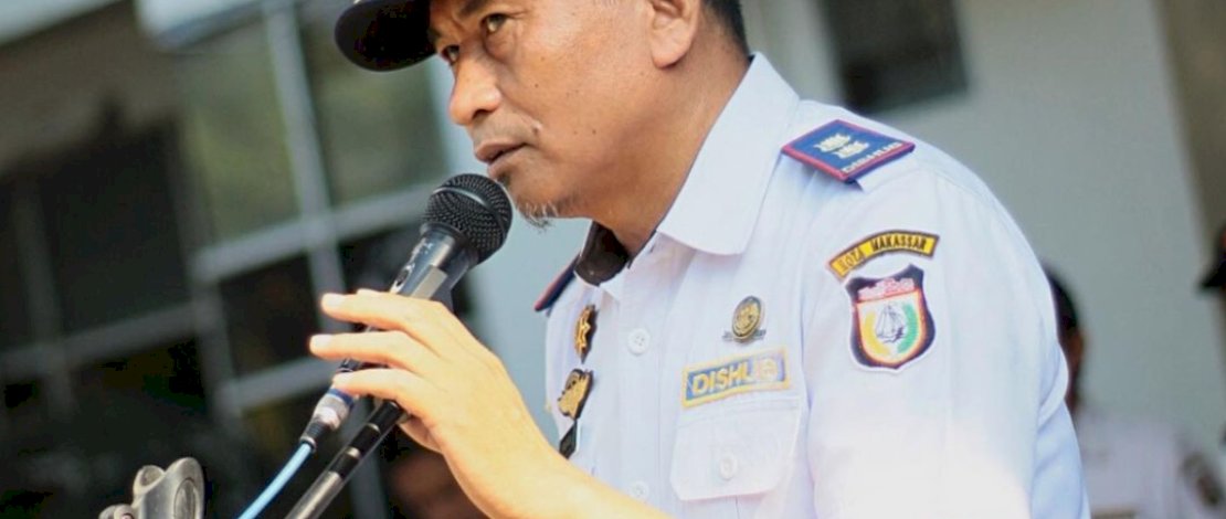 Kabid Lalulintas Dishub Kota Makassar Pimpin Upacara