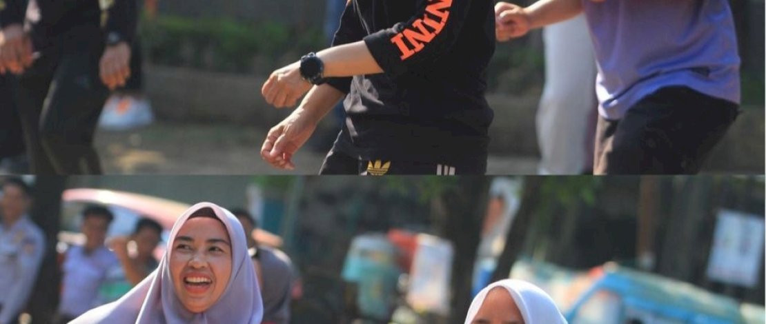 Jaga Kebugaran, Pegawai Dishub Makassar Senam Bersama