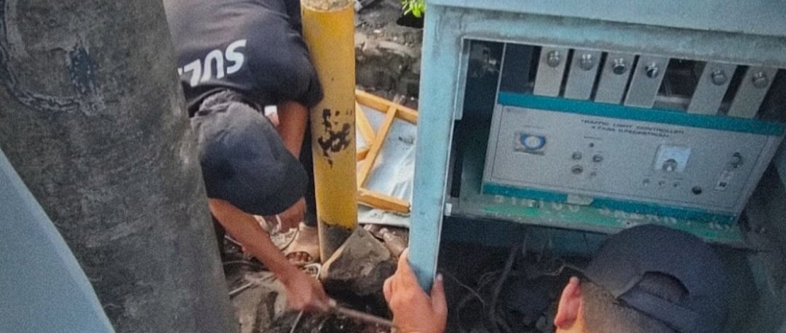 Langkah Cepat Dishub Makassar Atasi Traffic Light Rusak