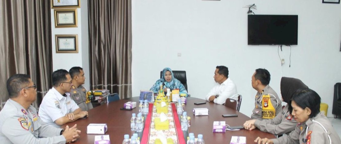 Kadishub Makassar Terima Kunjungan Pihak Satlantas Polrestabes