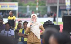 Bupati Indah Harap Open Turnamen U11 dan U13 Lahirkan Atlet Sepak Bola Berbakat