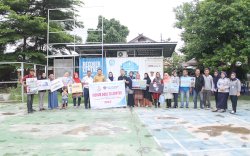 Dukung Program Walikota, Dishub Makassar Sosialisasikan Safety Riding di Kontainer