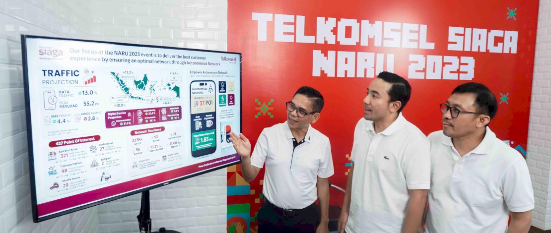 Telkomsel Regional Sulawesi Prediksi Lonjakan Trafik Broadband Hingga 16,2% Selama Momen Perayaan Nataru 
