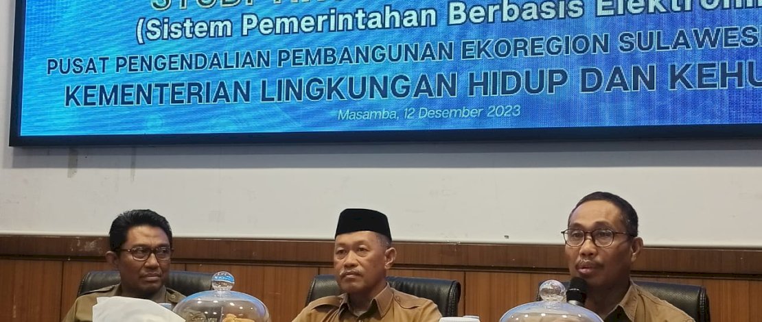P3E Kementerian LHK Sulawesi dan Maluku Studi Tiru SPBE di Lutra