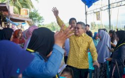 Sosialisasi di Barru, Taufan Pawe: Prabowo-Gibran Menang Satu Putaran