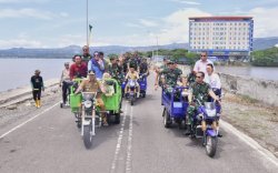 Pj Gubernur Sulsel&nbsp; dan KASAD TNI Ikut Gerakan Perangi Sampah Plastik 