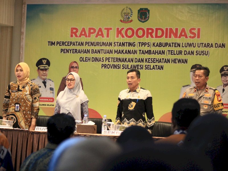 Bupati Luwu Utara Optimistis Capai Target Stunting 14 Persen Tahun 2024