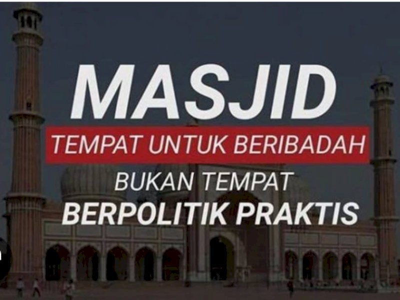 Tegas! Tak Ada Aktivitas Politik di Rumah Ibadah Selama Tahapan Kampanye