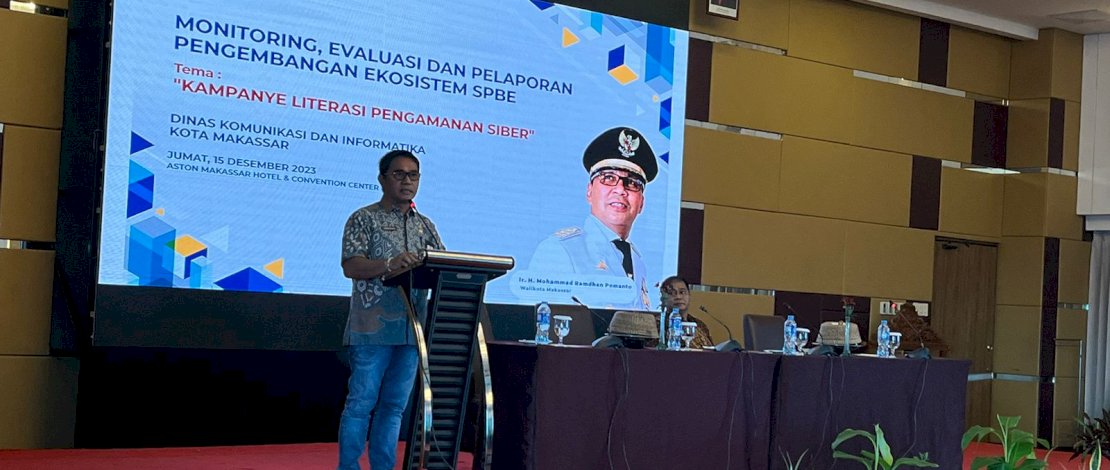 Dinas Kominfo Makassar Tingkatkan Literasi Keamanan Siber Bagi Guru dan Pelajar