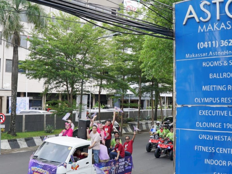 ASTON Makassar Gelar Karnaval "Woody's Roundup", Perkenalkan Tema Perayaan Pergantian Tahun