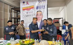 Resmikan Posko Pemenangan di Bili-Bili, Relawan Guppi Connection Siap Antar Rudianto Lallo ke DPR RI