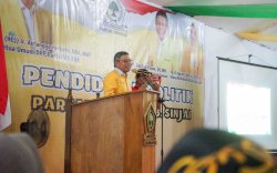 Dorong Kader Dukung Prabowo-Gibran,Taufan Pawe: Golkar Menang Rakyat Sejahtera