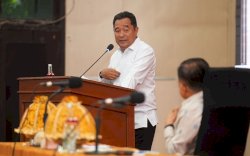  Pj Gubernur Bahtiar Ungkap Rencana Pembangunan SMK Hortikultura Pertama di Sulsel Kepada JK