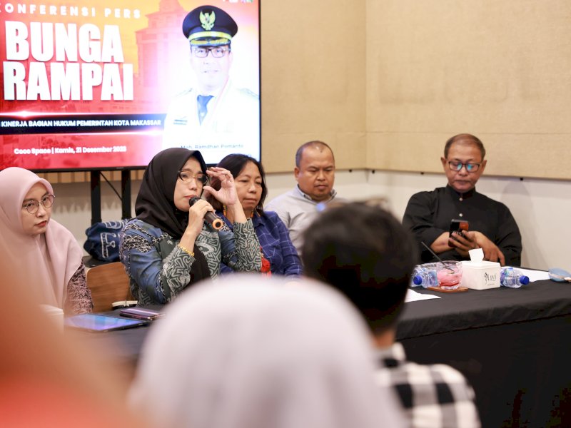 Selamatkan Aset Senilai Rp100 Miliar, Bagian Hukum Pemkot Makassar Raih Nilai A dalam Indeks Informasi Hukum