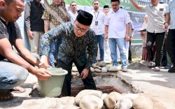 Danny Pomanto Resmikan Renovasi Pembangunan Masjid Ma'ul Hayat PDAM Makassar
