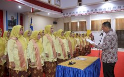 Bupati Basli Ali Kukuhkan Pengurus GOW Kabupaten Kepulauan Selayar