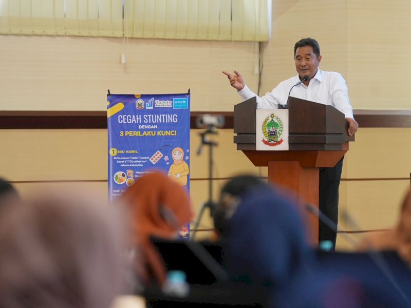 Sulsel Jadi Provinsi Pertama Luncurkan Pedoman dan Strategi Komunikasi Percepatan Penurunan Stunting