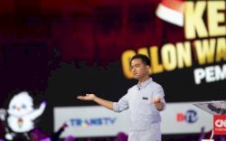 KPU Bakal Kembali Tegur Gibran Gegara Memancing Sorakan di Debat Cawapres 