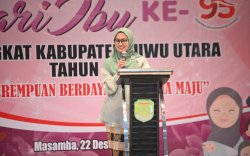 Peringatan Hari Ibu, Bupati Luwu Utara Apresiasi Kiprah Perempuan Majukan Bangsa