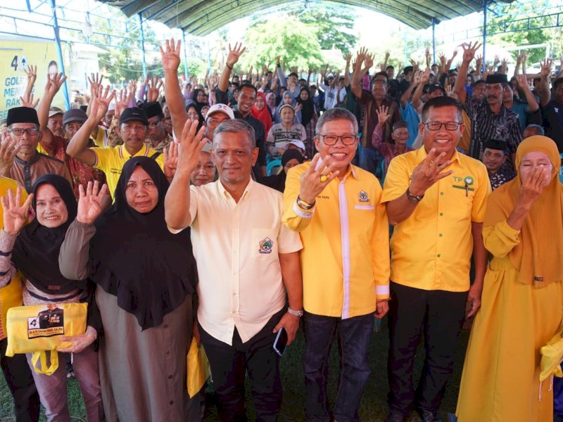 Ini Alasan Ketua Golkar Wajo Minta Masyarakat Dorong TP ke Senayan