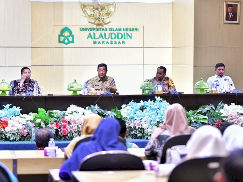 Bersama Kapolda Sulsel yang Baru, Pj Gubernur Dukung UIN Alauddin Ciptakan SDM Berkualitas