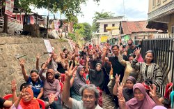 Kampanye di Kelurahan Mangasa, dr Fadli Ananda Sosialisasikan Kartu Sakti Ganjar - Mahfud