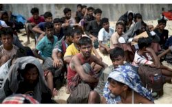 Mahasiswa Usir Paksa Pengungsi Rohingnya di Aceh
