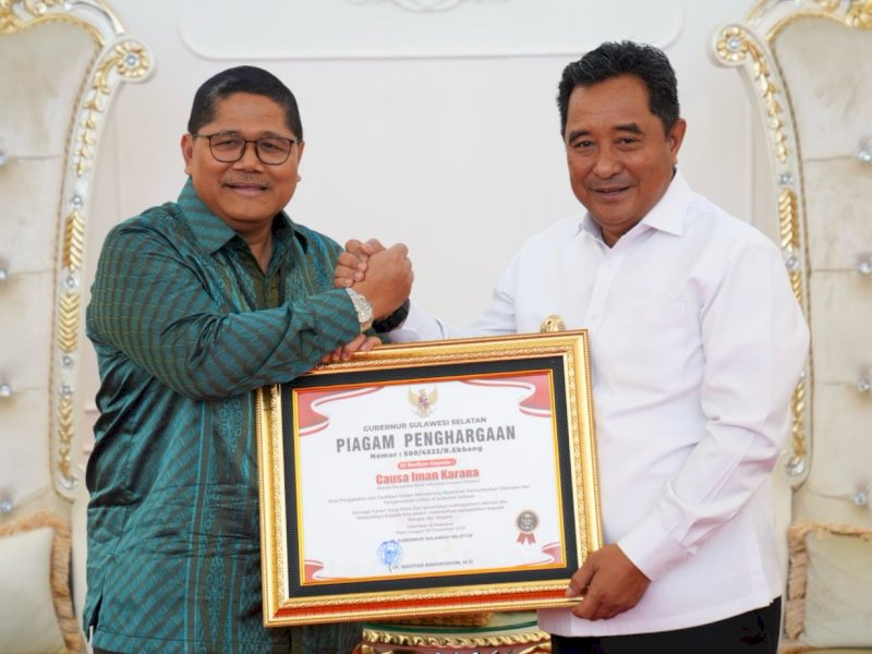 Masuk Masa Purna Tugas, Causa Iman Karana Pamit ke Pj Gubernur Sulsel