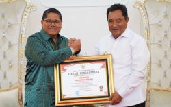 Masuk Masa Purna Tugas, Causa Iman Karana Pamit ke Pj Gubernur Sulsel