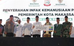 Pemkot Makassar Kembali Serahkan Bantuan Untuk Palestina, Totalnya Rp 1,18 Miliar