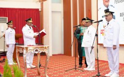 Bahtiar Baharuddin Lantik Pj Bupati Jeneponto dan Sidrap