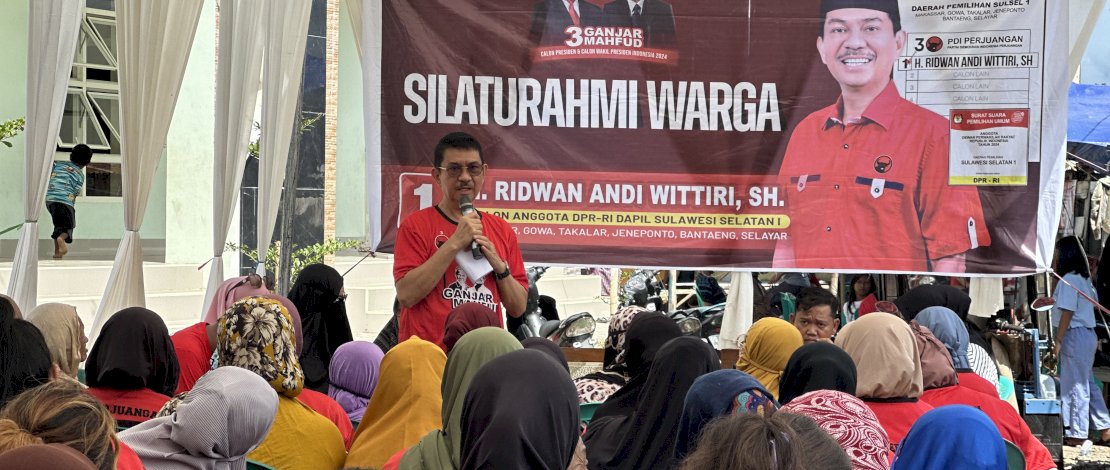 Silaturahmi di Mangasa, Ridwan Wittiri Bahas Program Kesehatan Gratis KTP Sakti Silaturahmi di Mangasa, Ridwan Wittiri Bahas Program Kesehatan Gratis KTP Sakti