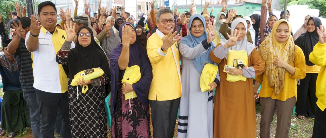 Caleg DPR RI Dapil II Partai Golkar Nomor Urut 4, Taufan Pawe, menggelar kampanye di Kabupaten Pangkep, Minggu, 7 Januari 2024. Caleg DPR RI Dapil II Partai Golkar Nomor Urut 4, Taufan Pawe, menggelar kampanye di Kabupaten Pangkep, Minggu, 7 Januari 2024.