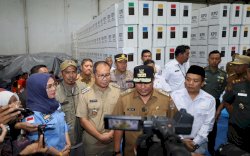Jelang Pemilu Gudang Logistik Pemilu Kota Makassar Sudah Siap