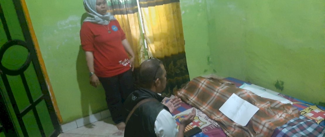 Warga Paccerakkang, Alwi Fadli, tewas ditikam oleh OTK.