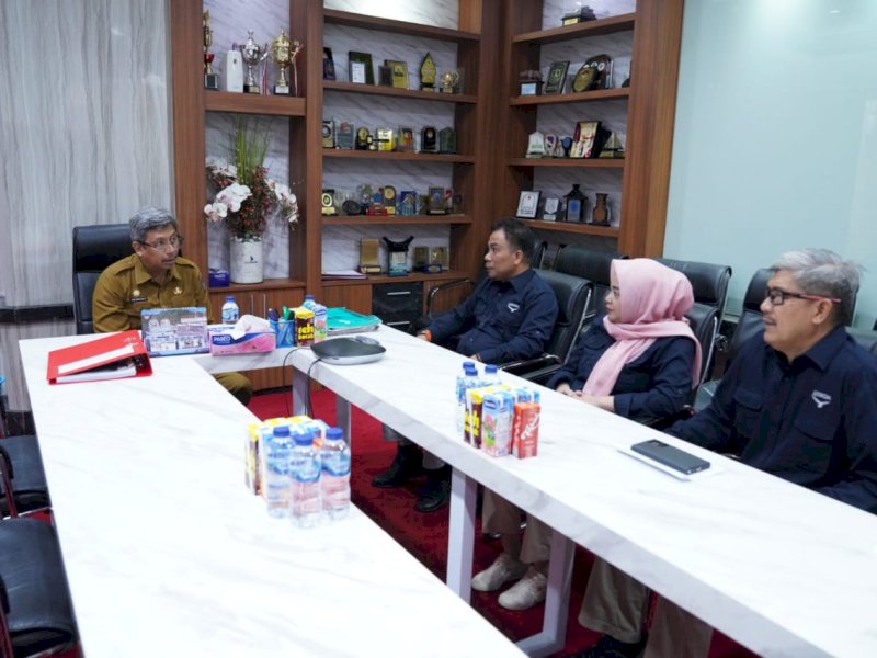 Pemprov Sulsel - Askrida Jajaki Kerjasama Perlindungan Gedung Kantor Pemerintah