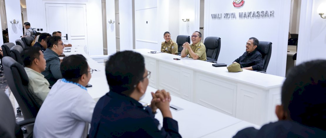 Perkuat Kolaborasi, KPU Temui Danny Pomanto Bahas Kesiapan Pemilu 2024