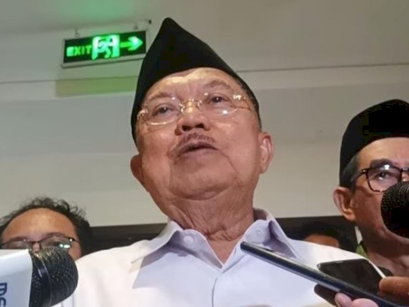 Wapres Pose Tiga Jari, JK: Terserah Pak Ma'ruf